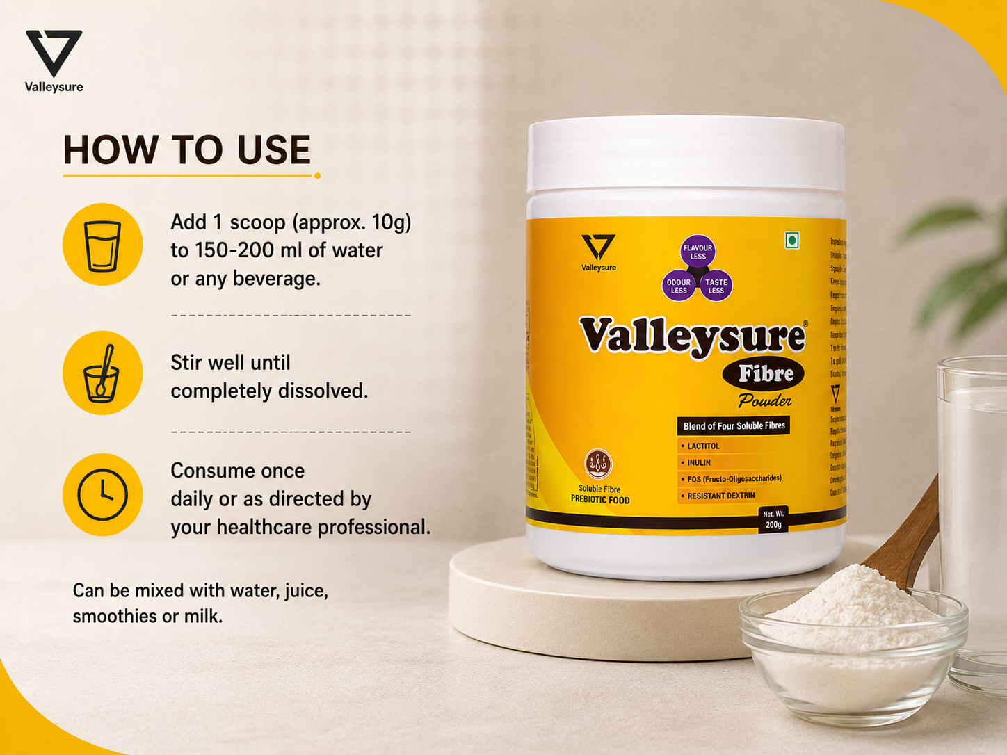 Valleysure Fibre Powder