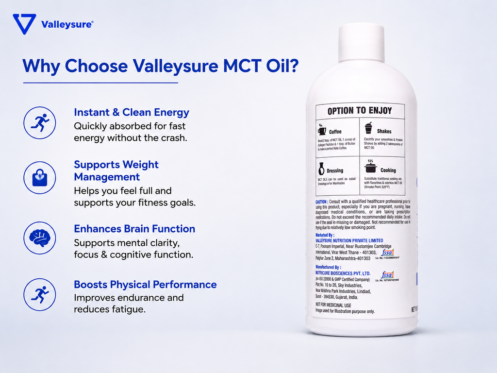 Valleysure MCT Oil 300ml – Unflavoured