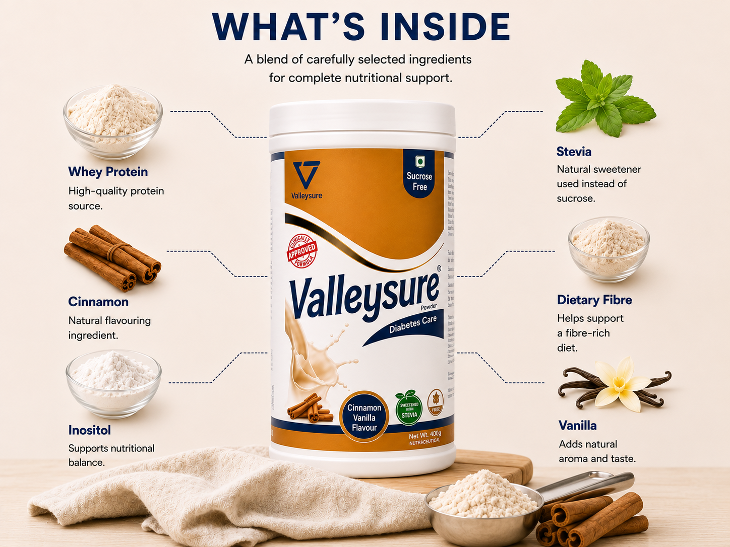 Valleysure Diabetes Care 400g