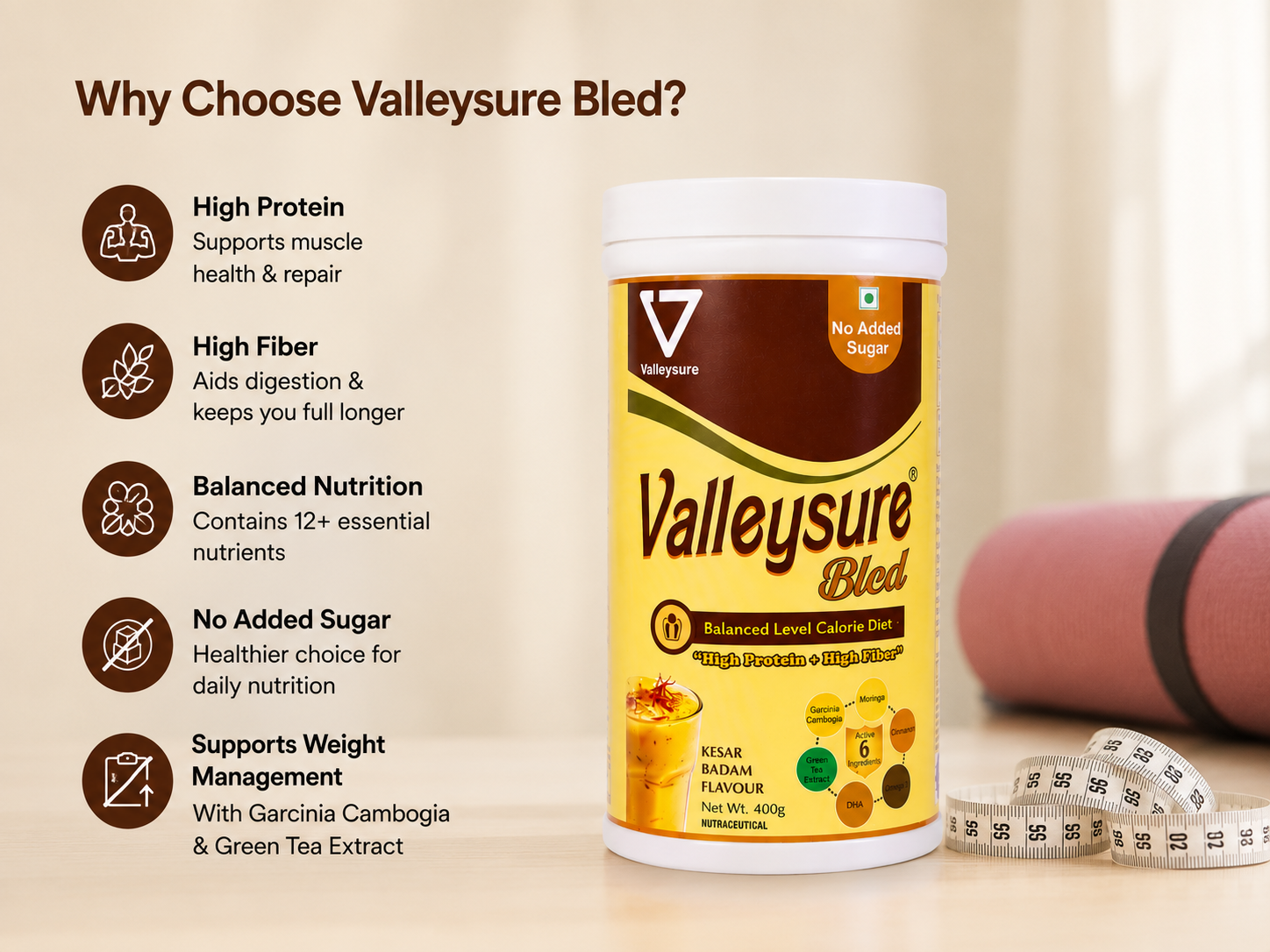 Valleysure Balance Low Calorie Diet 400g
