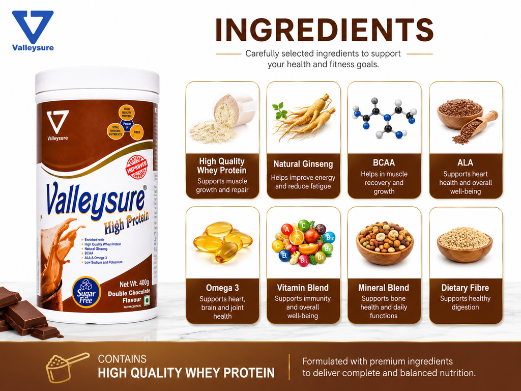 Valleysure High Protein - 400 gms